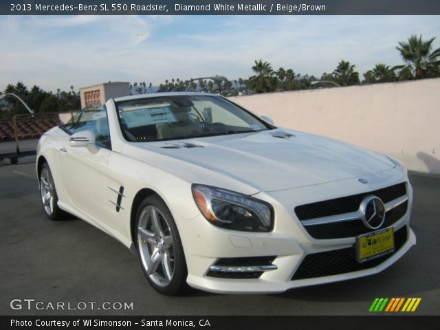 2013 Mercedes sl550 white #3
