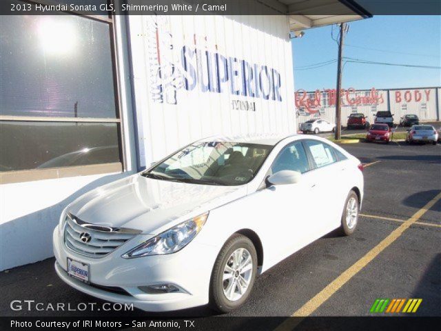 2013 Hyundai Sonata GLS in Shimmering White