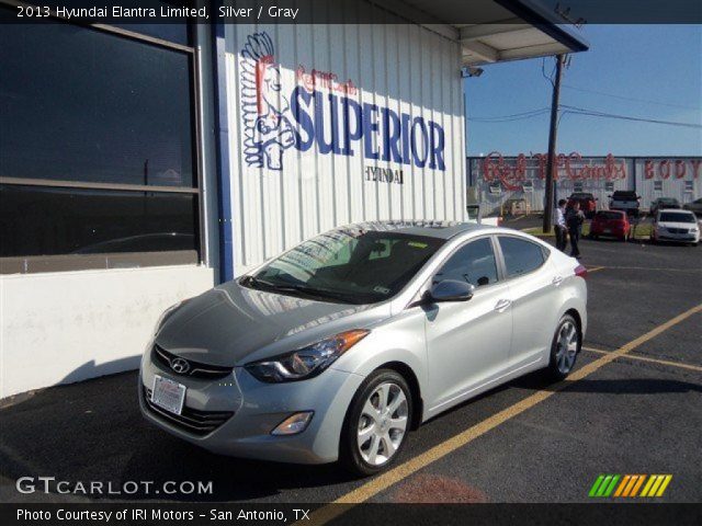 2013 Hyundai Elantra Limited in Silver
