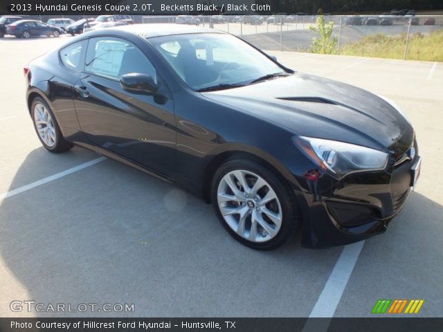 2013 Hyundai Genesis Coupe 2.0T in Becketts Black