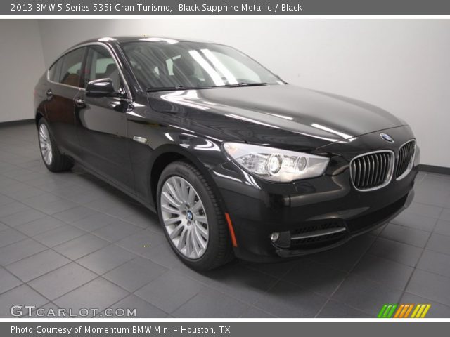 2013 BMW 5 Series 535i Gran Turismo in Black Sapphire Metallic