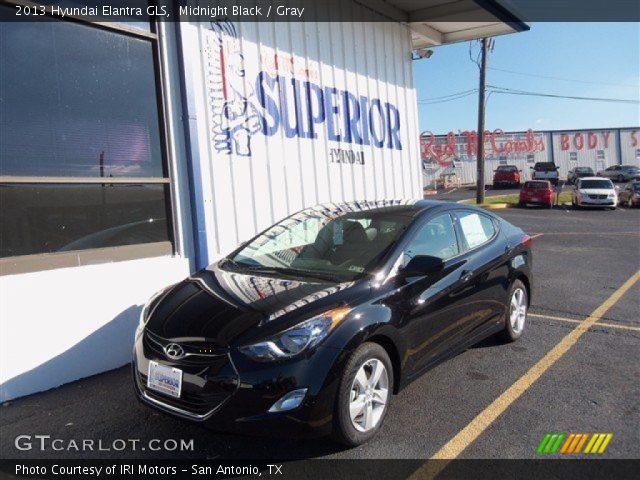 2013 Hyundai Elantra GLS in Midnight Black