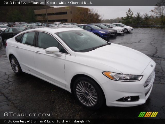2013 Ford Fusion Titanium in Oxford White