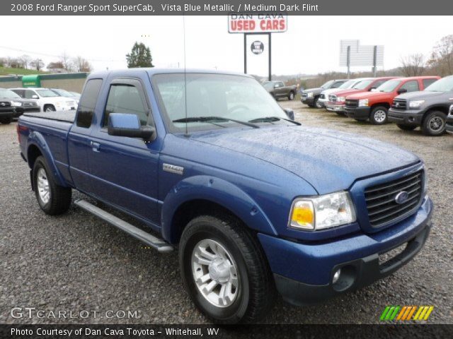 2008 Ford Ranger Sport SuperCab in Vista Blue Metallic
