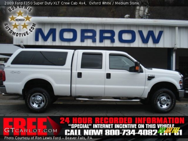 2009 Ford F350 Super Duty XLT Crew Cab 4x4 in Oxford White