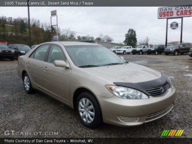 2005 Toyota Camry LE in Desert Sand Mica