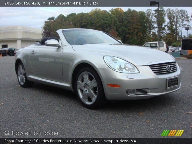 2005 Lexus SC 430 in Millennium Silver Metallic