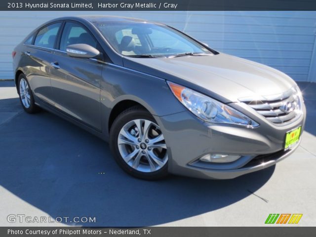 2013 Hyundai Sonata Limited in Harbor Gray Metallic