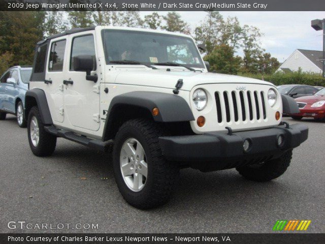 2009 Jeep Wrangler Unlimited X 4x4 in Stone White