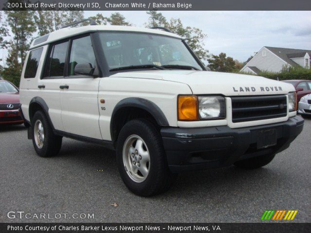 2001 Land Rover Discovery II SD in Chawton White