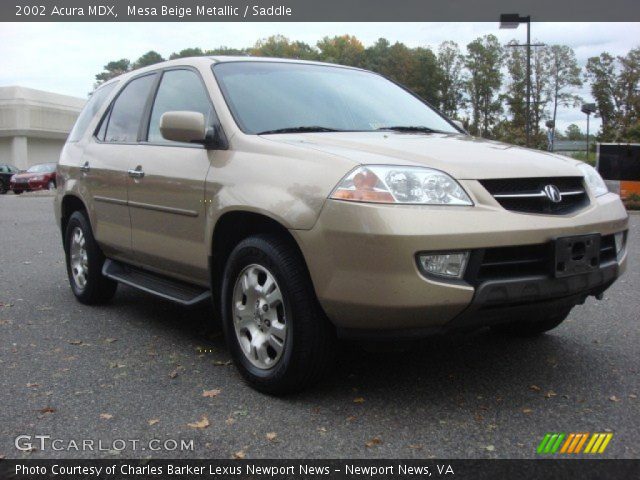 2002 Acura MDX  in Mesa Beige Metallic