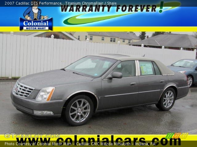 2007 Cadillac DTS Performance in Titanium ChromaFlair