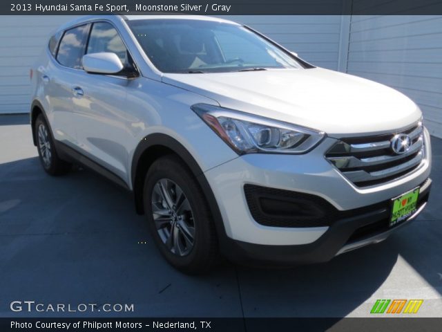 2013 Hyundai Santa Fe Sport in Moonstone Silver