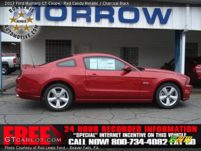 2013 Ford Mustang GT Coupe in Red Candy Metallic