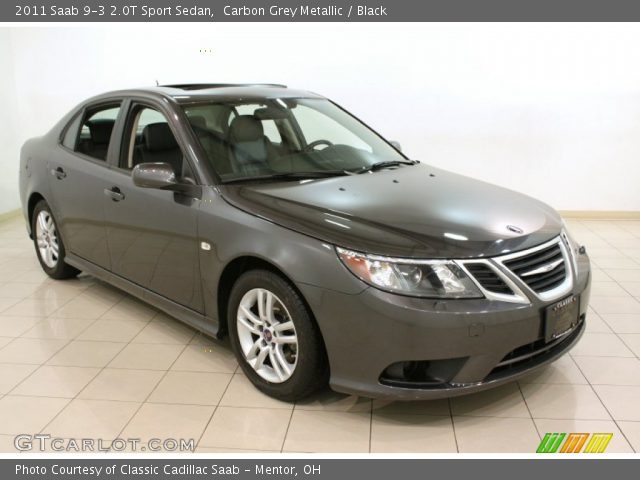 2011 Saab 9-3 2.0T Sport Sedan in Carbon Grey Metallic