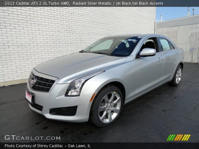 2013 Cadillac ATS 2.0L Turbo AWD in Radiant Silver Metallic