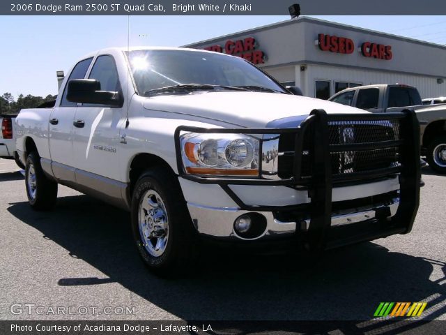 2006 Dodge Ram 2500 ST Quad Cab in Bright White