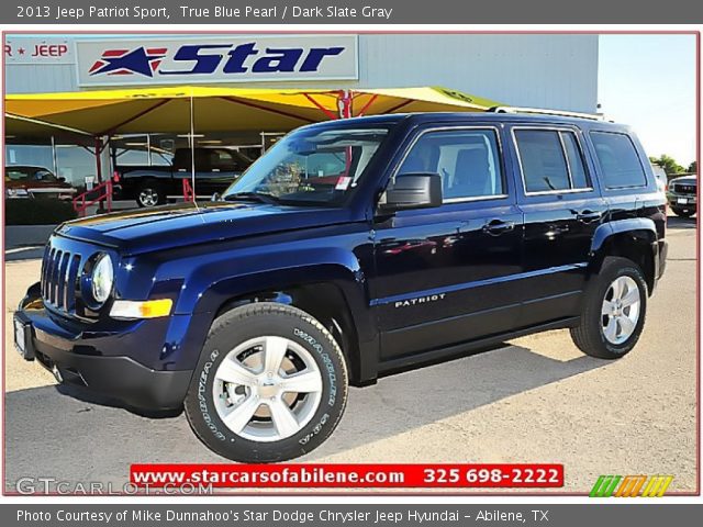 2013 Jeep Patriot Sport in True Blue Pearl