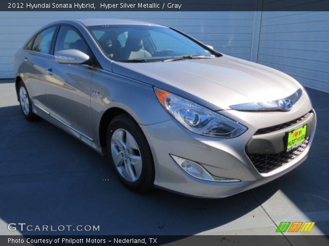 2012 Hyundai Sonata Hybrid in Hyper Silver Metallic