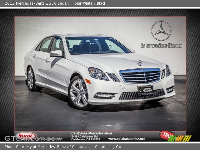 2013 Mercedes-Benz E 350 Sedan in Polar White