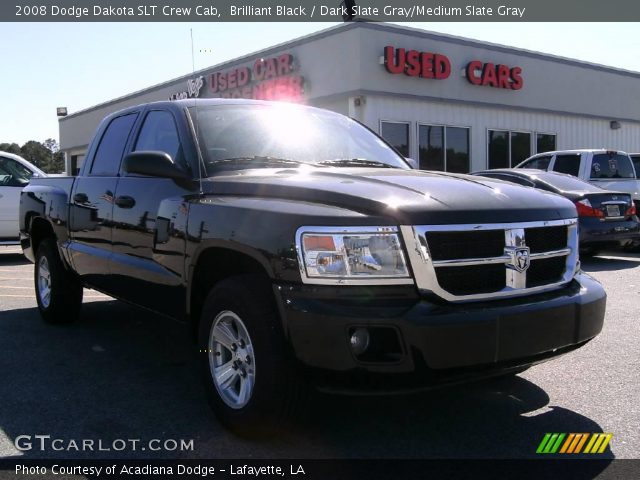 2008 Dodge Dakota SLT Crew Cab in Brilliant Black