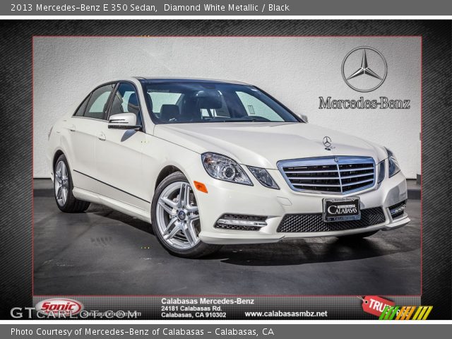 2013 Mercedes-Benz E 350 Sedan in Diamond White Metallic