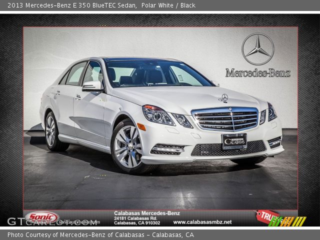 2013 Mercedes-Benz E 350 BlueTEC Sedan in Polar White