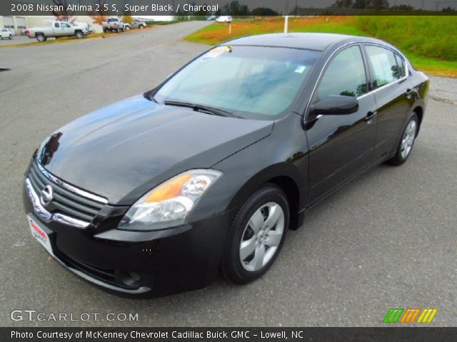 2008 Nissan Altima 2.5 S in Super Black