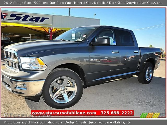 2012 Dodge Ram 1500 Lone Star Crew Cab in Mineral Gray Metallic