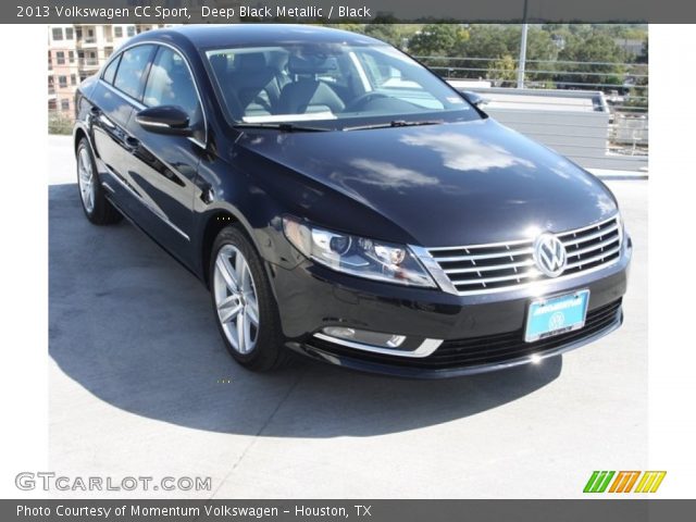 2013 Volkswagen CC Sport in Deep Black Metallic
