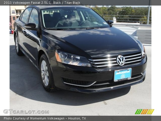2013 Volkswagen Passat 2.5L S in Black