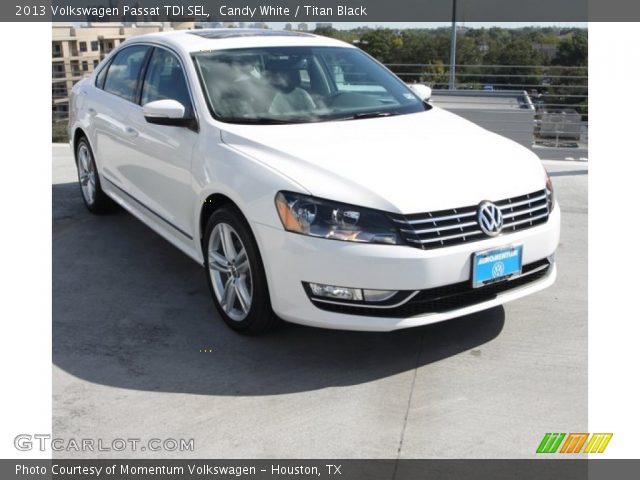 2013 Volkswagen Passat TDI SEL in Candy White