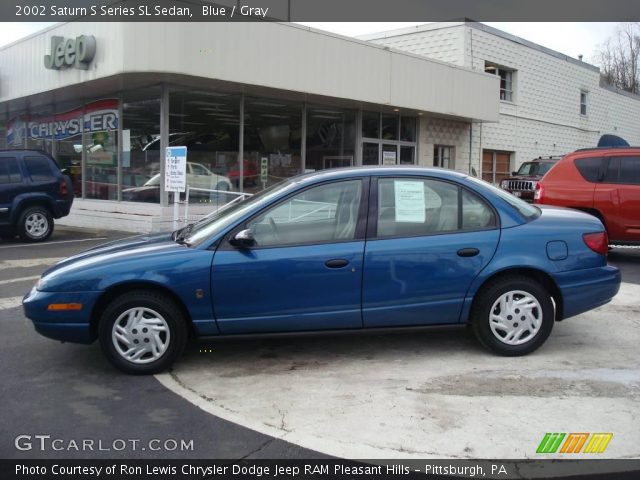 2002 Saturn S Series SL Sedan in Blue