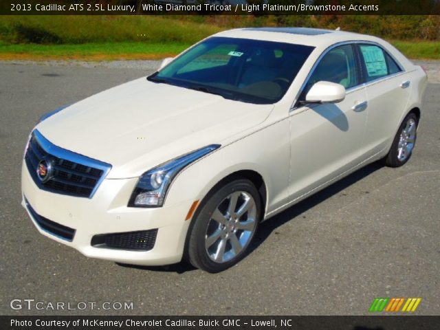 2013 Cadillac ATS 2.5L Luxury in White Diamond Tricoat