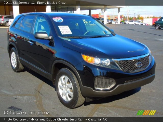 2011 Kia Sorento LX in Ebony Black