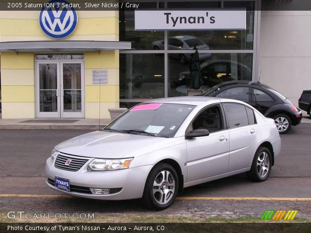 2005 Saturn ION 3 Sedan in Silver Nickel