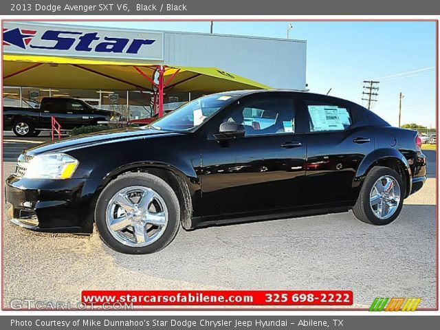 2013 Dodge Avenger SXT V6 in Black