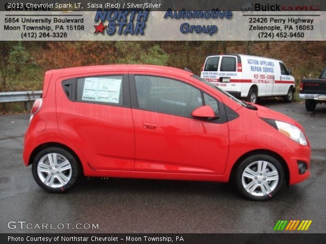 2013 Chevrolet Spark LT in Salsa (Red)