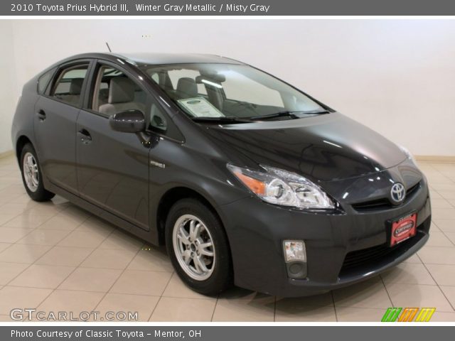 2010 Toyota Prius Hybrid III in Winter Gray Metallic