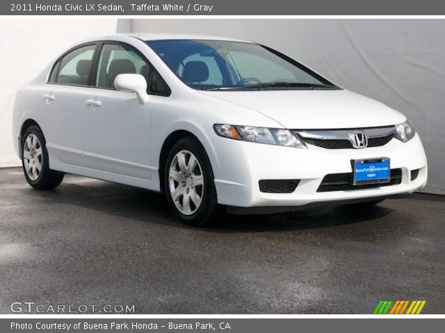 2011 Honda Civic LX Sedan in Taffeta White