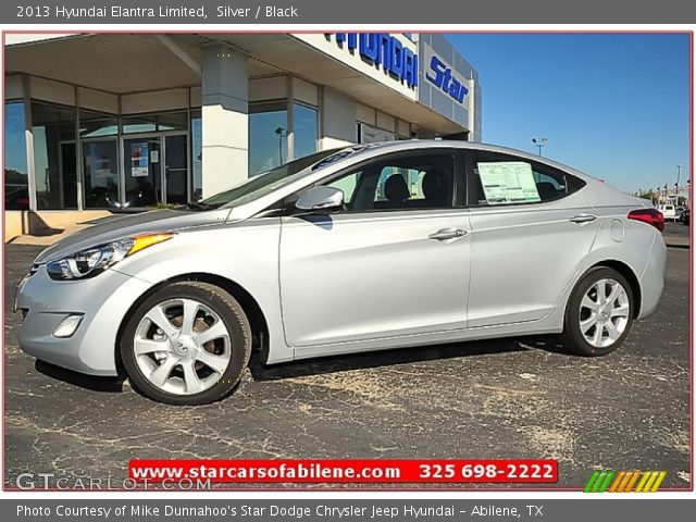 2013 Hyundai Elantra Limited in Silver
