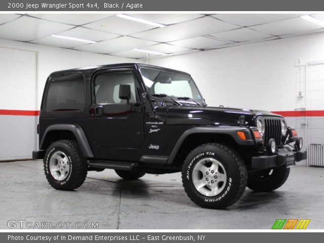 2000 Jeep Wrangler Sport 4x4 in Black