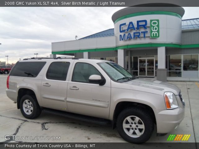2008 GMC Yukon XL SLT 4x4 in Silver Birch Metallic