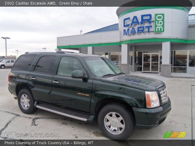 2002 Cadillac Escalade AWD in Green Envy