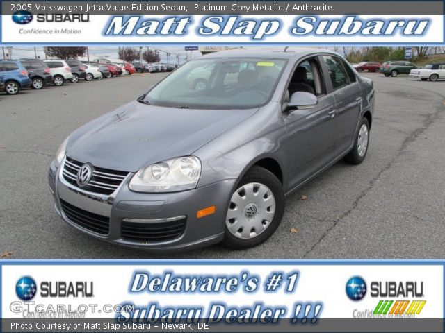 2005 Volkswagen Jetta Value Edition Sedan in Platinum Grey Metallic