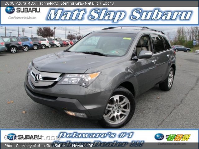 2008 Acura MDX Technology in Sterling Gray Metallic