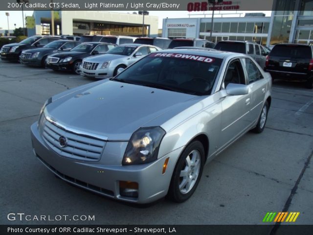2007 Cadillac CTS Sedan in Light Platinum