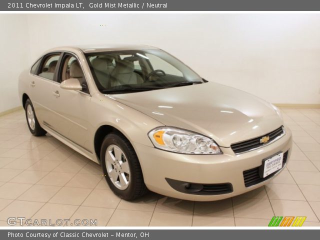 2011 Chevrolet Impala LT in Gold Mist Metallic