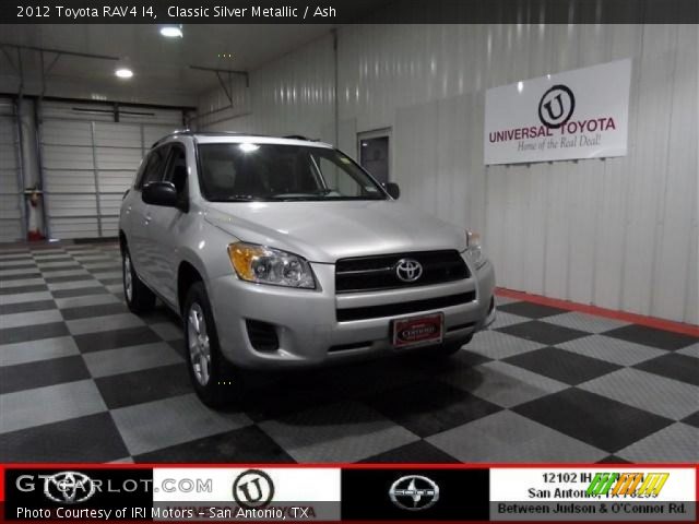 2012 Toyota RAV4 I4 in Classic Silver Metallic