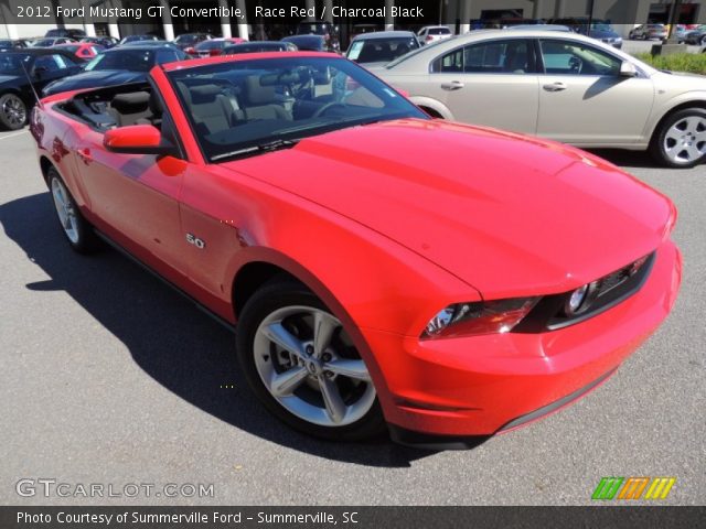 2012 Ford Mustang GT Convertible in Race Red